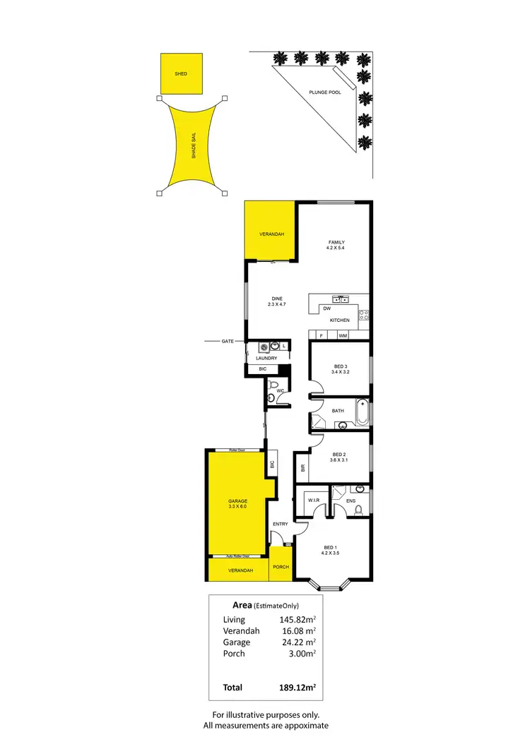 Floorplan of Homely house listing, 63A Sandison Terrace, Novar Gardens SA 5040