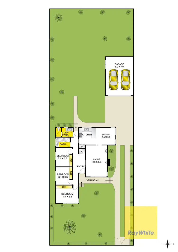 Floorplan of Homely house listing, 6 Digby Avenue, Belmont VIC 3216