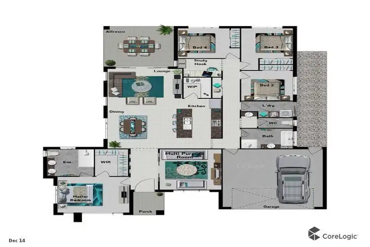 Floorplan of Homely house listing, 19 Tallwoods Circuit, Yarrabilba QLD 4207