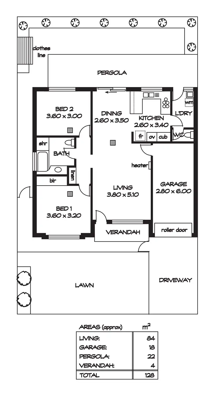 Floorplan of Homely house listing, 15/30 Frederick Road, West Lakes SA 5021