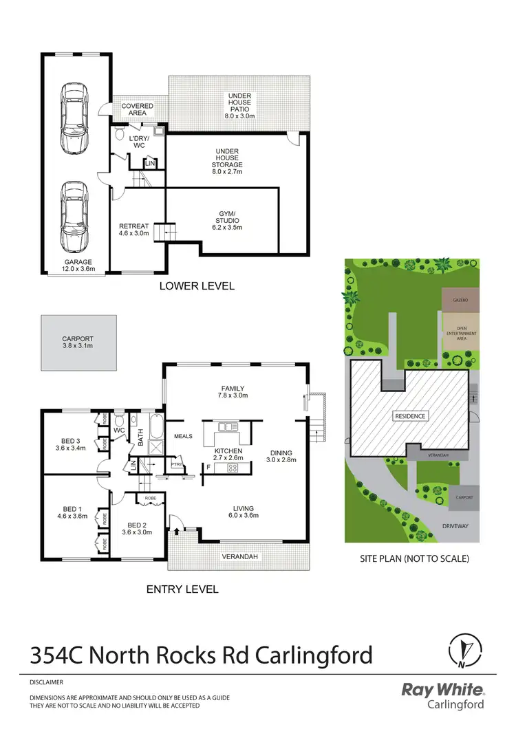 Floorplan of Homely house listing, 354C North Rocks Road, Carlingford NSW 2118