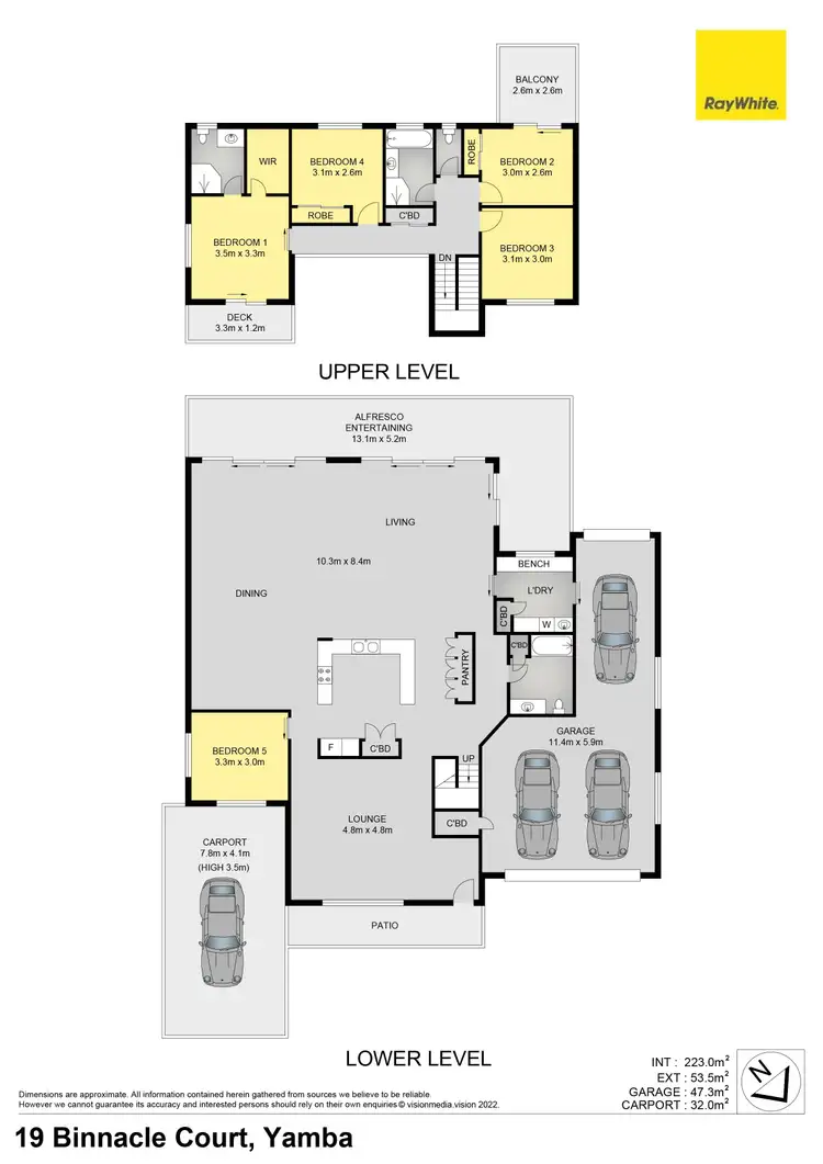 Floorplan of Homely house listing, 19 Binnacle Court, Yamba NSW 2464