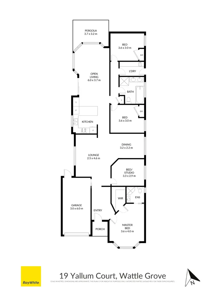 Floorplan of Homely house listing, 19 Yallum Court, Wattle Grove NSW 2173