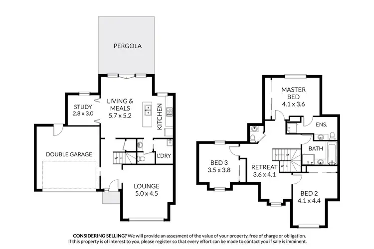 Floorplan of Homely townhouse listing, 1/260 Main Street, Bacchus Marsh VIC 3340