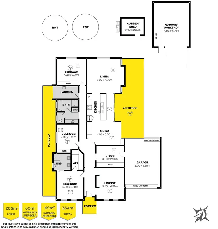 Floorplan of Homely house listing, 56 Willmett Road, Goolwa Beach SA 5214