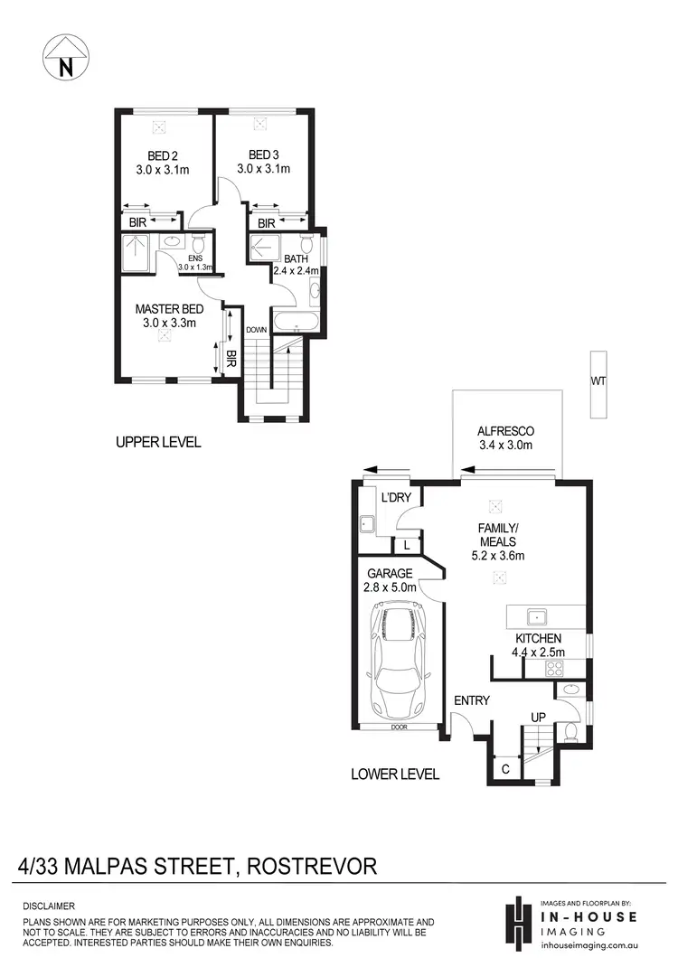 Floorplan of Homely house listing, 4/33 Malpas Street, Rostrevor SA 5073