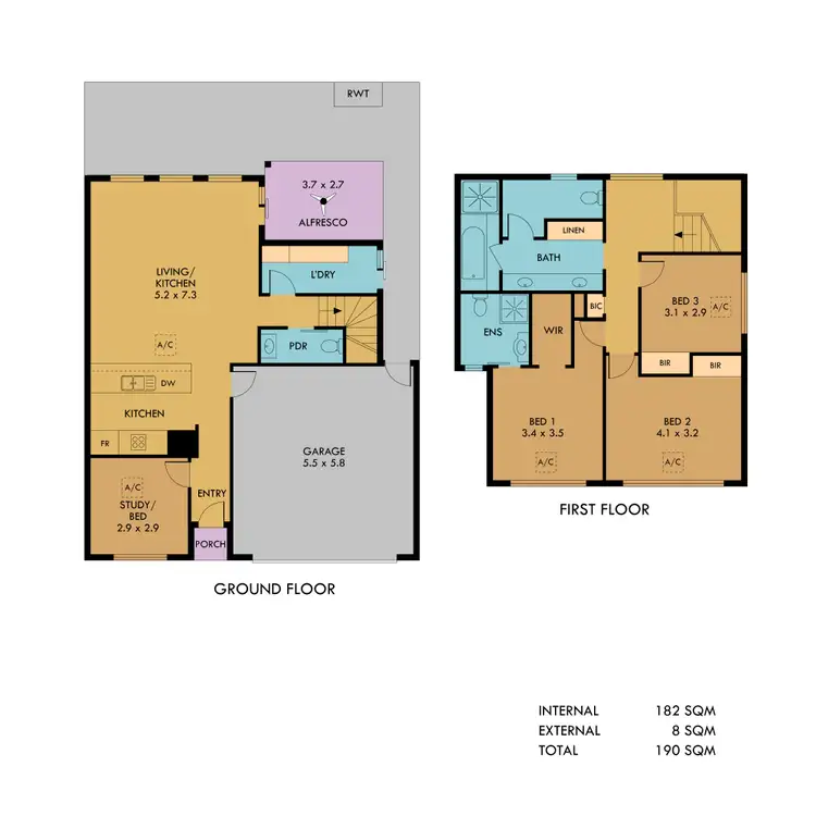 Floorplan of Homely townhouse listing, 7/525 Tapleys Hill Road, Fulham Gardens SA 5024