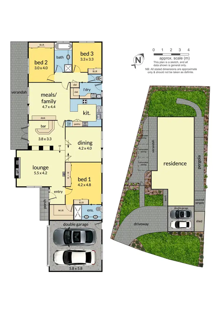 Floorplan of Homely house listing, 17 Severn Crescent, Rowville VIC 3178