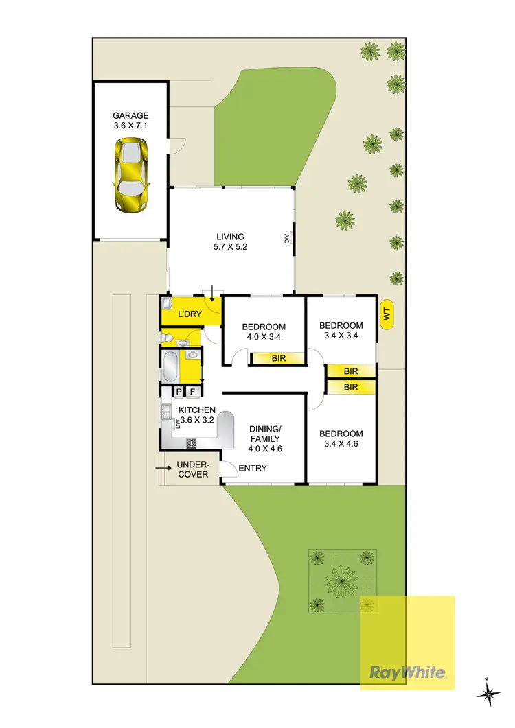 Floorplan of Homely house listing, 11 Mercury Crescent, Newcomb VIC 3219
