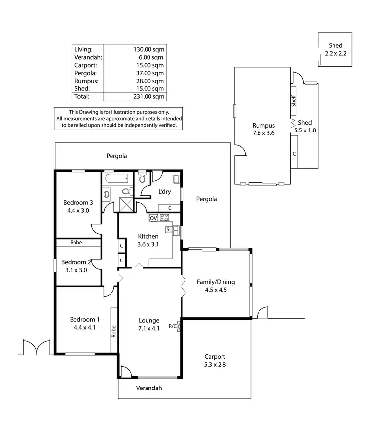 Floorplan of Homely house listing, 3 Darwin Street, Lockleys SA 5032