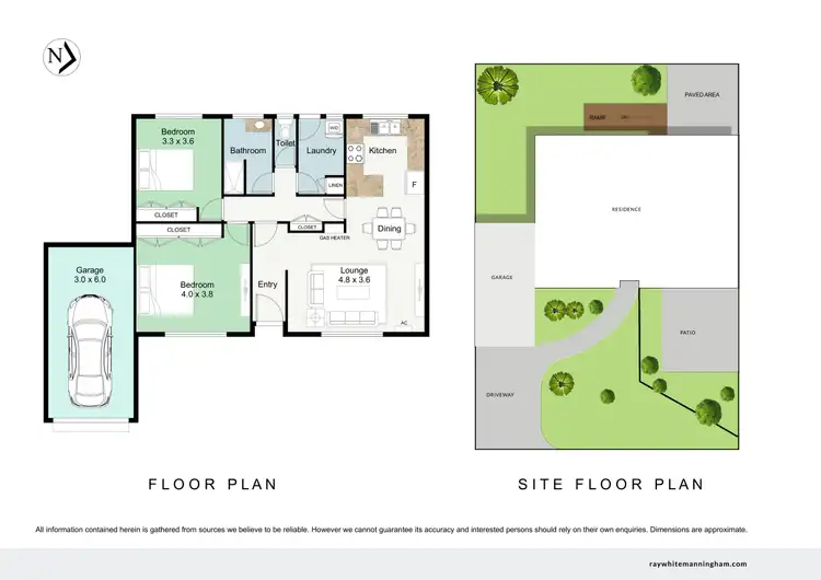 Floorplan of Homely villa listing, 33 Tilson Drive, Vermont VIC 3133