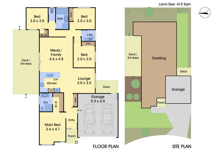 Floorplan of Homely house listing, 7 Walter Withers Court, Diamond Creek VIC 3089