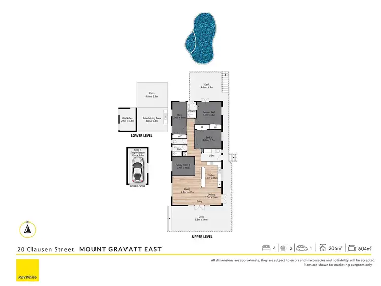 Floorplan of Homely house listing, 20 Clausen Street, Mount Gravatt East QLD 4122