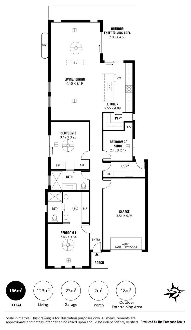 Floorplan of Homely house listing, 15 Anderson Street, Fulham Gardens SA 5024