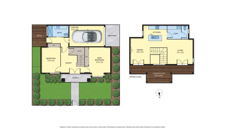 Floorplan of Homely house listing, 43 Gaffney Street, Coburg VIC 3058