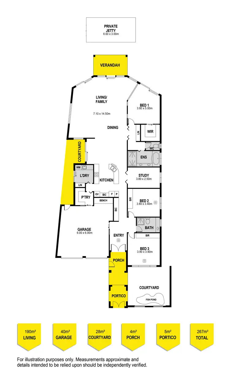 Floorplan of Homely house listing, 78 Nicolas Baudin Drive, Encounter Bay SA 5211
