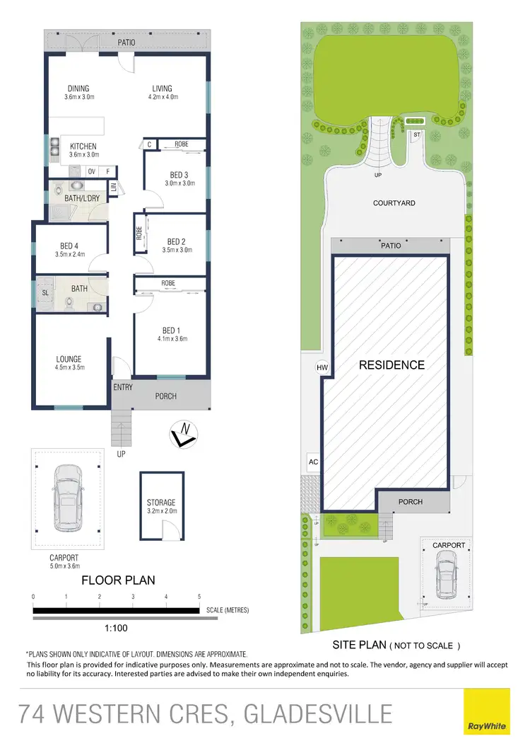 Floorplan of Homely house listing, 74 Western Crescent, Gladesville NSW 2111