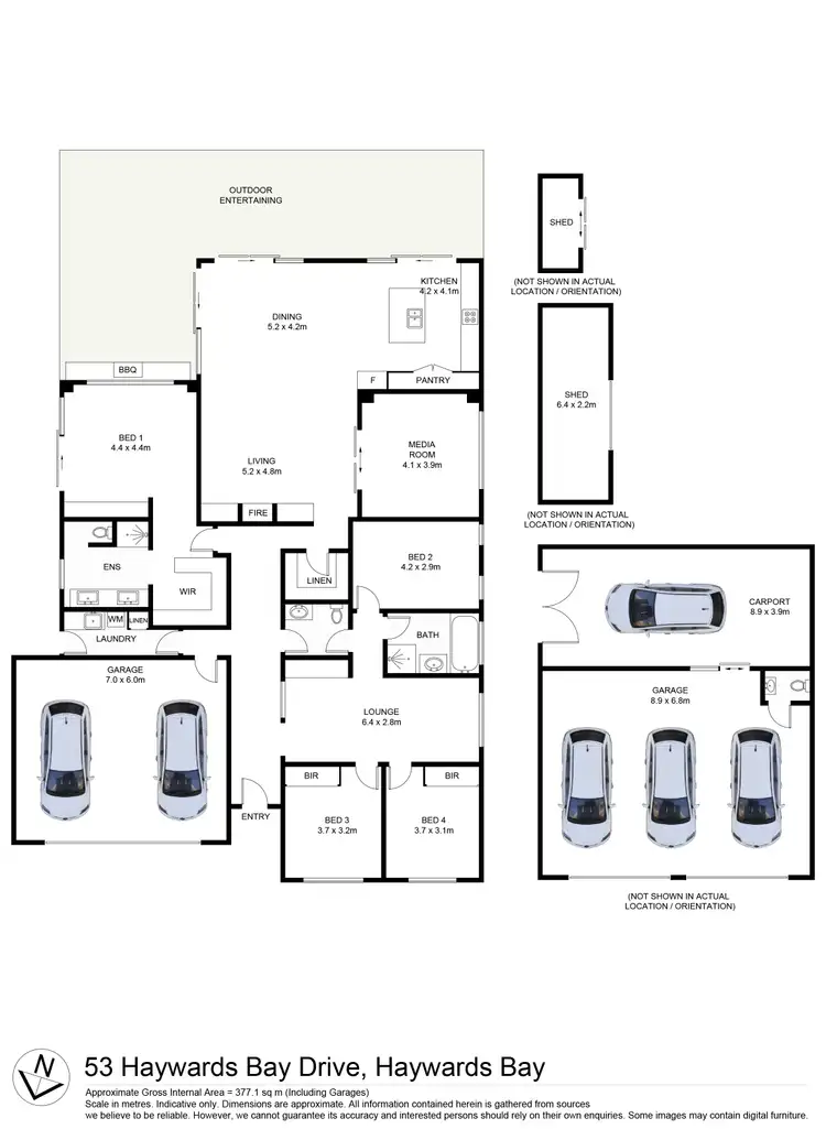 Floorplan of Homely house listing, 53 Haywards Bay Drive, Haywards Bay NSW 2530