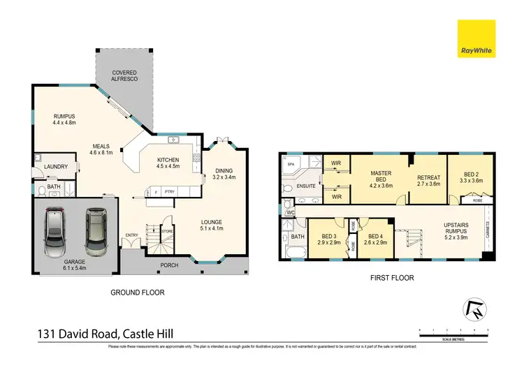 Floorplan of Homely house listing, 131 David Road, Castle Hill NSW 2154
