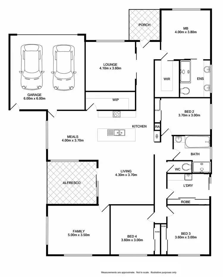Floorplan of Homely house listing, 8 Stableford Road, Glenroy NSW 2640