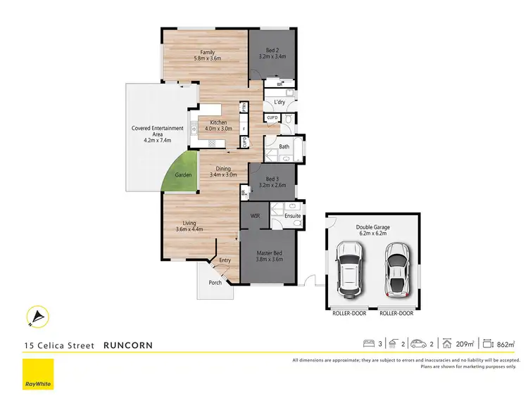Floorplan of Homely house listing, 15 Celica Street, Runcorn QLD 4113