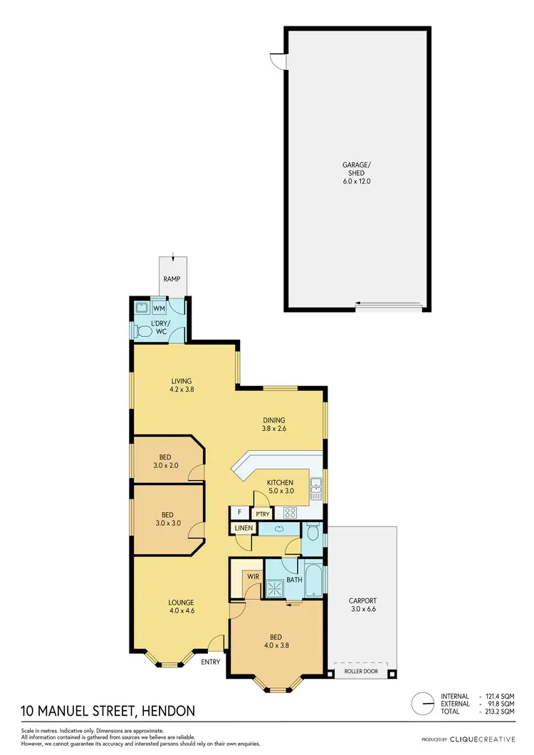 Floorplan of Homely house listing, 10 Manuel Street, Hendon SA 5014