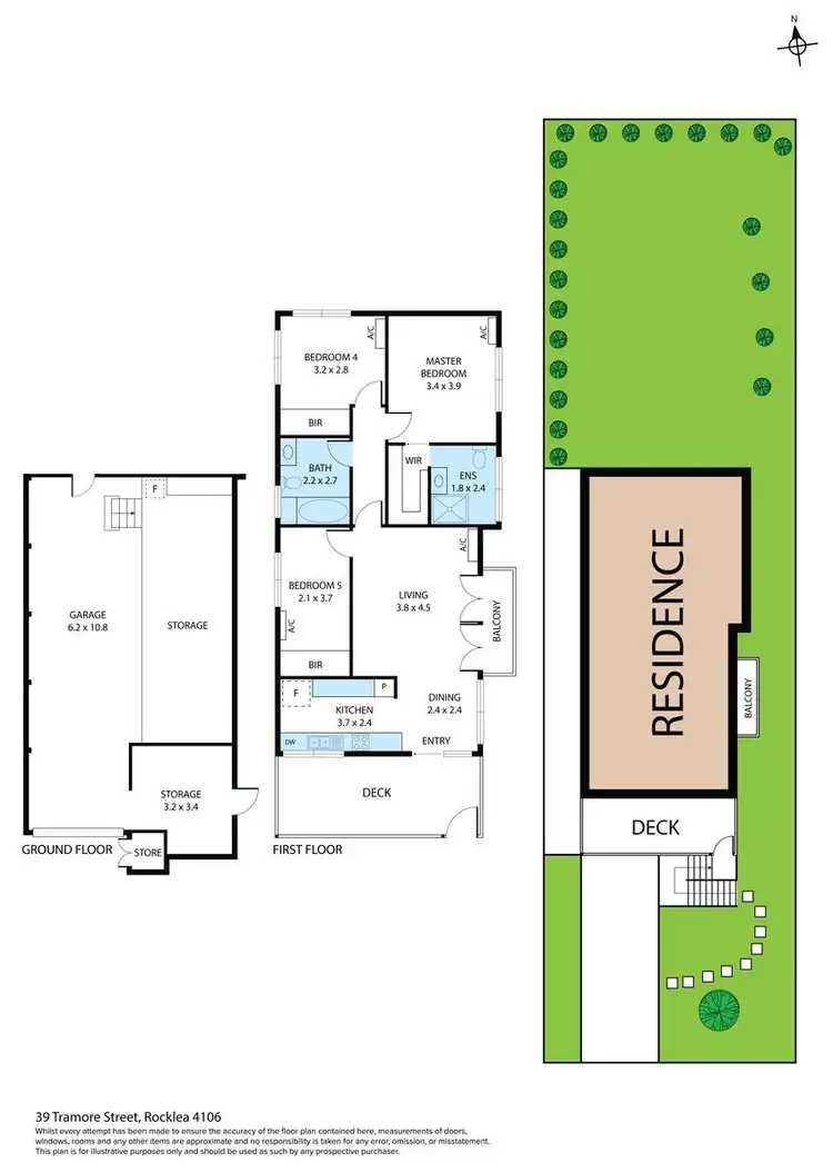 Floorplan of Homely house listing, 39 Tramore Street, Rocklea QLD 4106