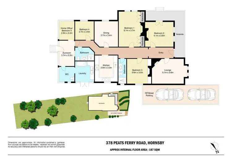 Floorplan of Homely house listing, 378 Peats Ferry Road, Hornsby NSW 2077