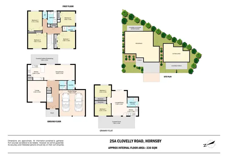 Floorplan of Homely house listing, 25A Clovelly Road, Hornsby NSW 2077