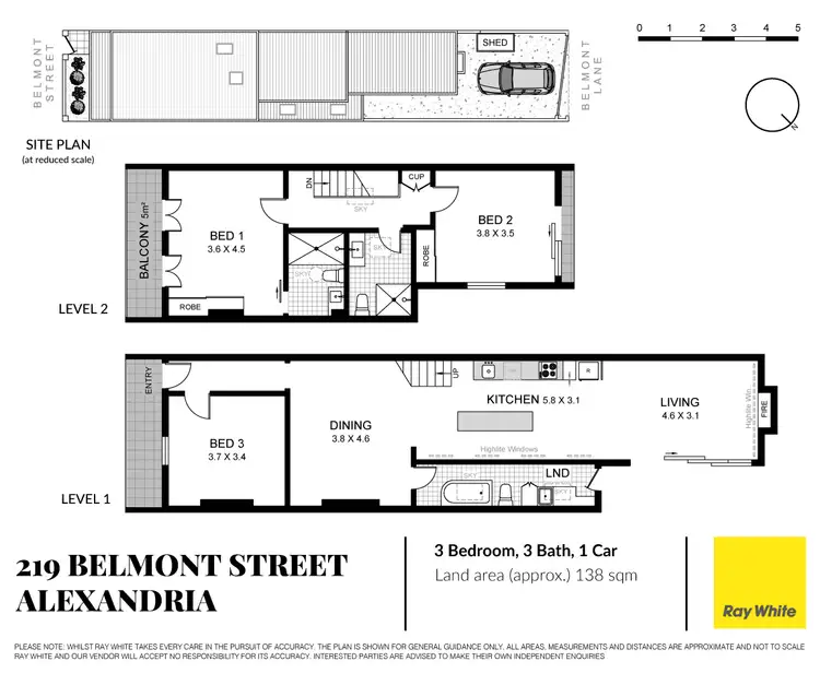 Floorplan of Homely house listing, 219 Belmont Street, Alexandria NSW 2015