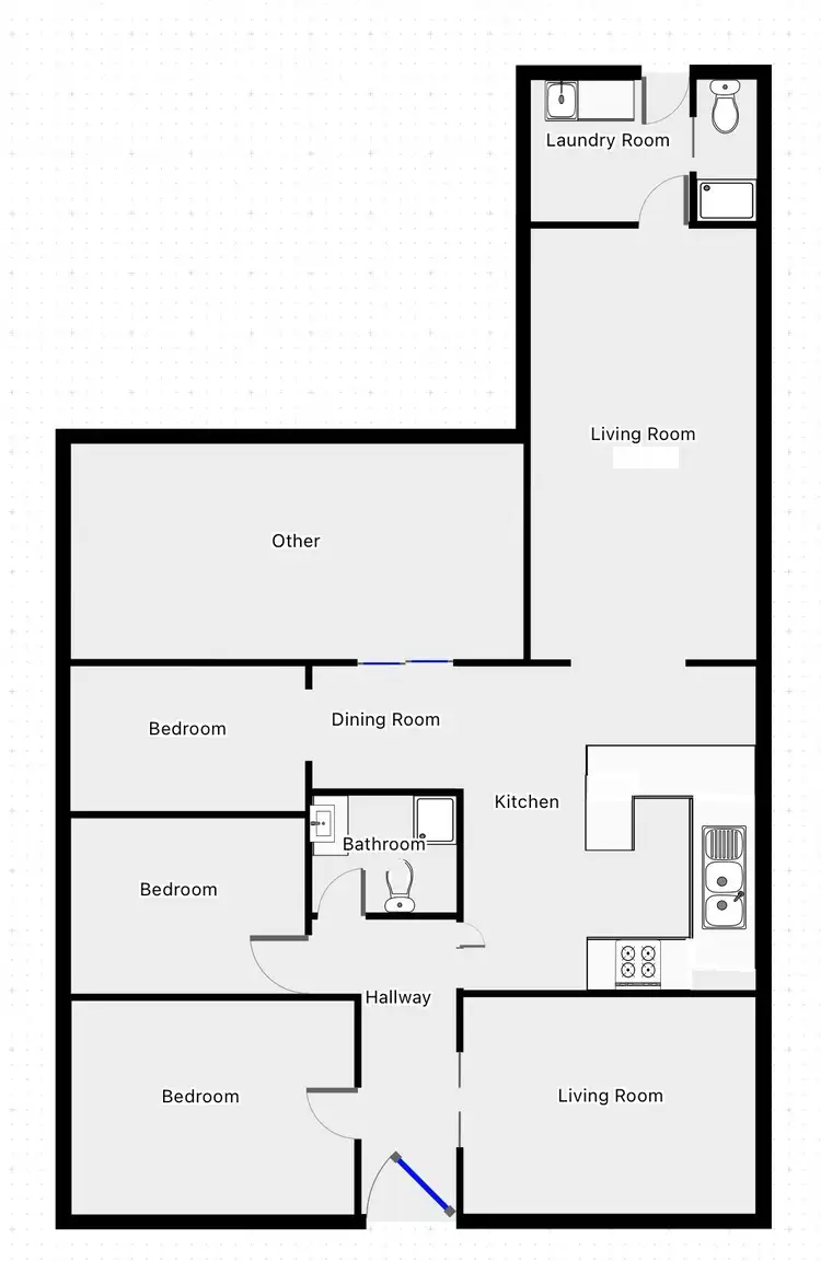 Floorplan of Homely house listing, 3 Henderson Place, Mildura VIC 3500