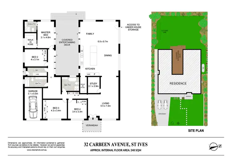 Floorplan of Homely house listing, 32 Carbeen Avenue, St Ives NSW 2075