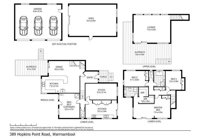 Floorplan of Homely house listing, 389 Hopkins Point Road, Allansford VIC 3277