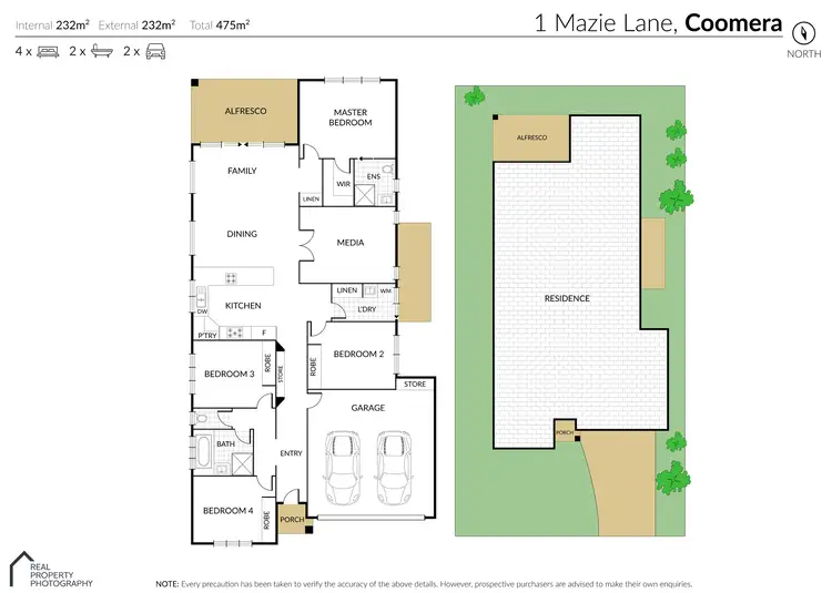 Floorplan of Homely house listing, 1 Mazie Lane, Coomera QLD 4209