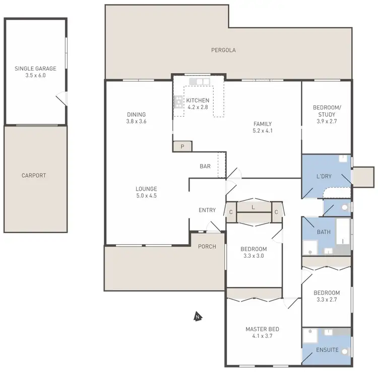 Floorplan of Homely house listing, 11 Serpentine Court, Werribee VIC 3030