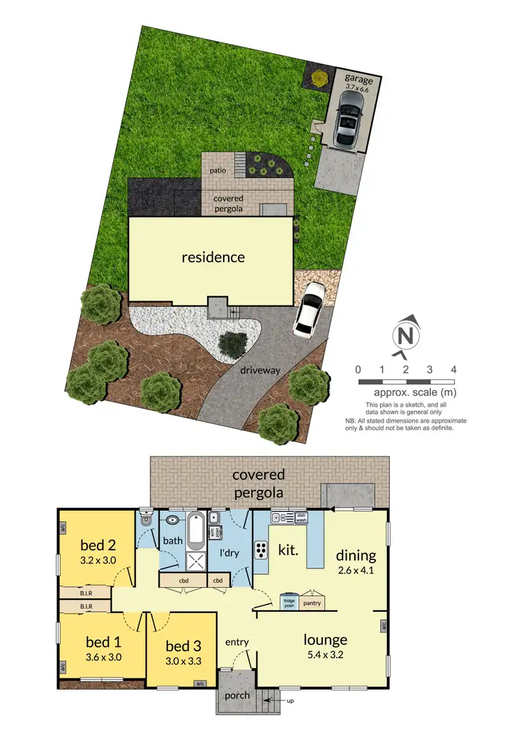 Floorplan of Homely house listing, 11 Cloverdale Court, Mulgrave VIC 3170