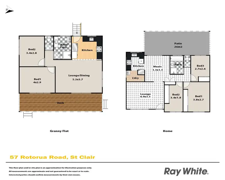 Floorplan of Homely house listing, 57 Rotorua Road, St Clair NSW 2759