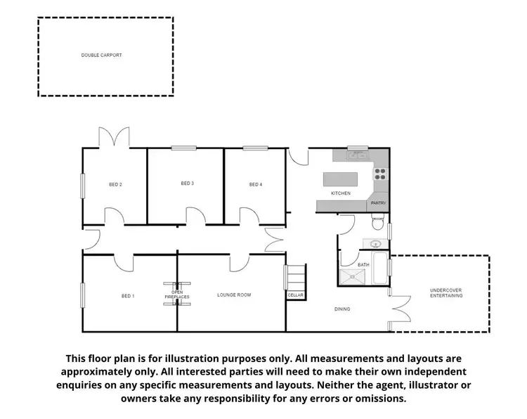 Floorplan of Homely house listing, 64 Stirling Road, Port Augusta SA 5700