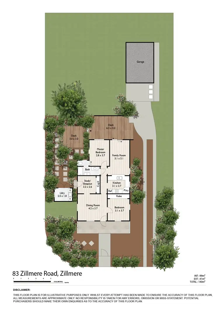 Floorplan of Homely house listing, 83 Zillmere Road, Boondall QLD 4034