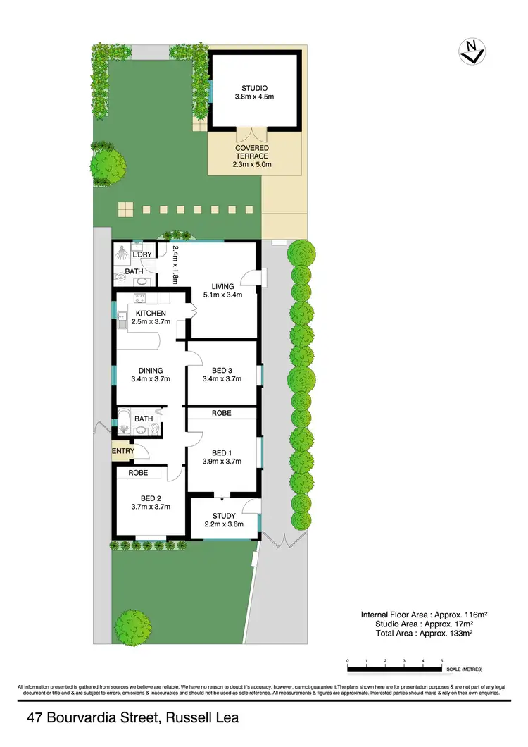 Floorplan of Homely house listing, 47 Bouvardia Street, Russell Lea NSW 2046