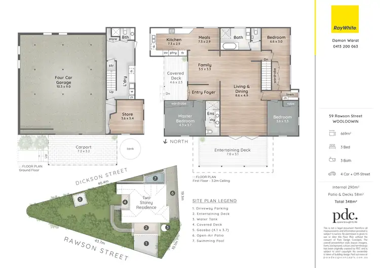 Floorplan of Homely house listing, 59 Rawson Street, Wooloowin QLD 4030