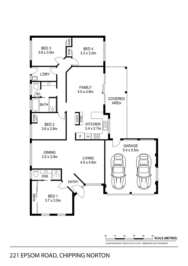 Floorplan of Homely house listing, 221 Epsom Road, Chipping Norton NSW 2170