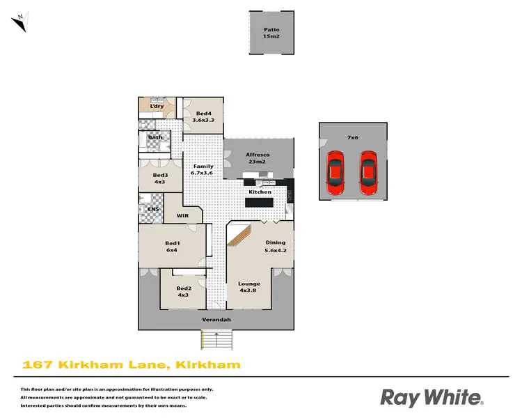 Floorplan of Homely house listing, 167 Kirkham Lane, Kirkham NSW 2570