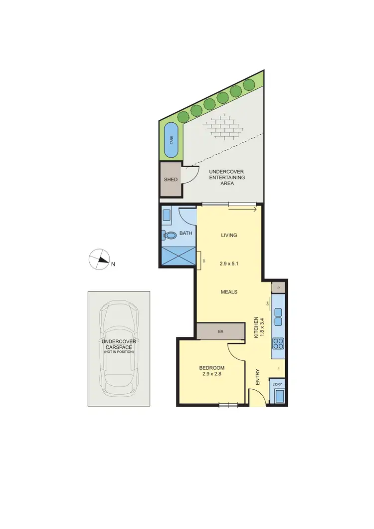 Floorplan of Homely apartment listing, 5/767-769 Sydney Road, Coburg North VIC 3058