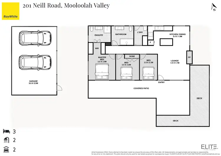 Floorplan of Homely house listing, 201 Neill Road, Mooloolah Valley QLD 4553