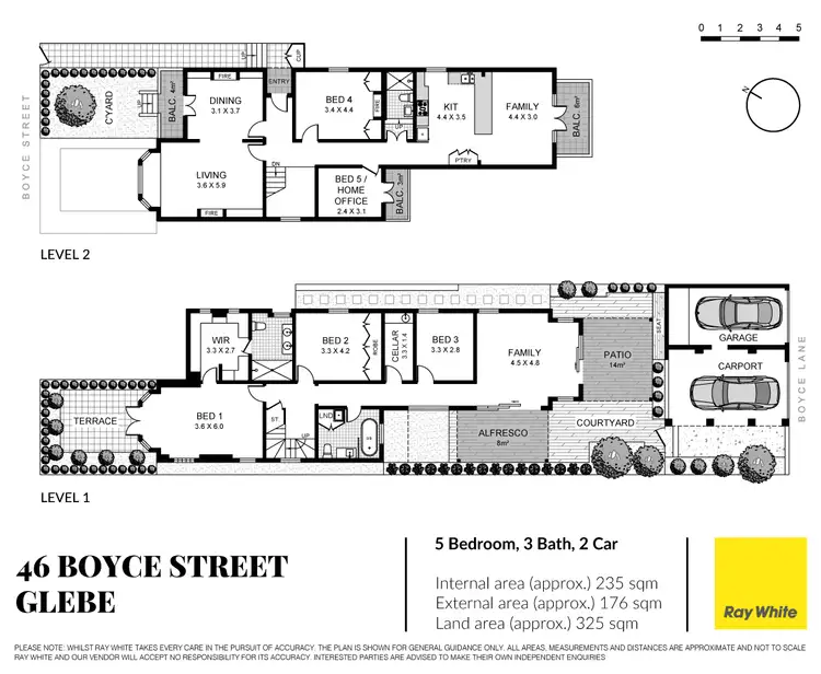 Floorplan of Homely house listing, 46 Boyce Street, Glebe NSW 2037