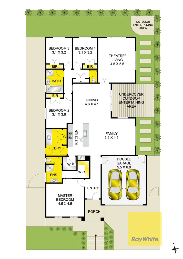 Floorplan of Homely house listing, 51 Village Green Drive, Leopold VIC 3224