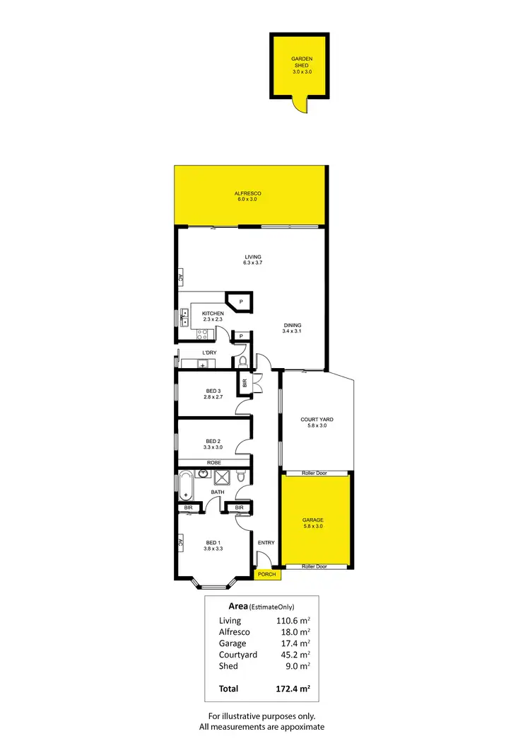 Floorplan of Homely house listing, 79A South Terrace, Plympton Park SA 5038