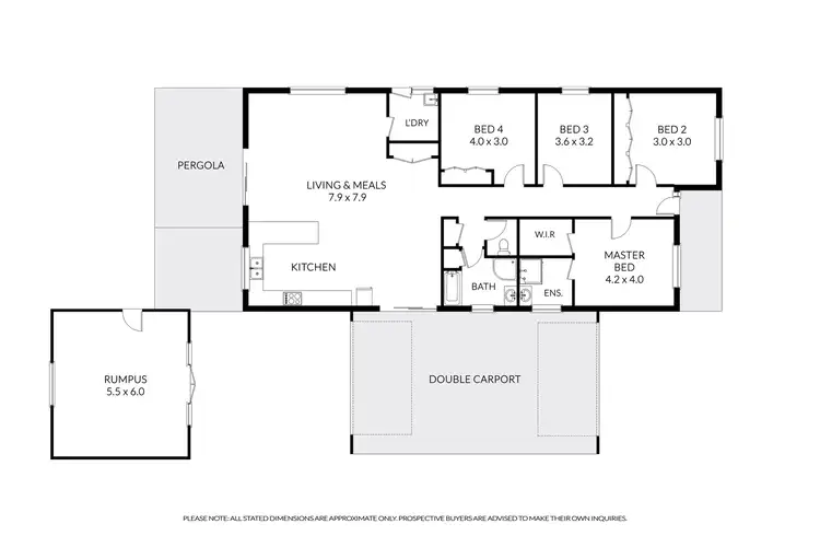 Floorplan of Homely house listing, 4 Turner Street, Bacchus Marsh VIC 3340