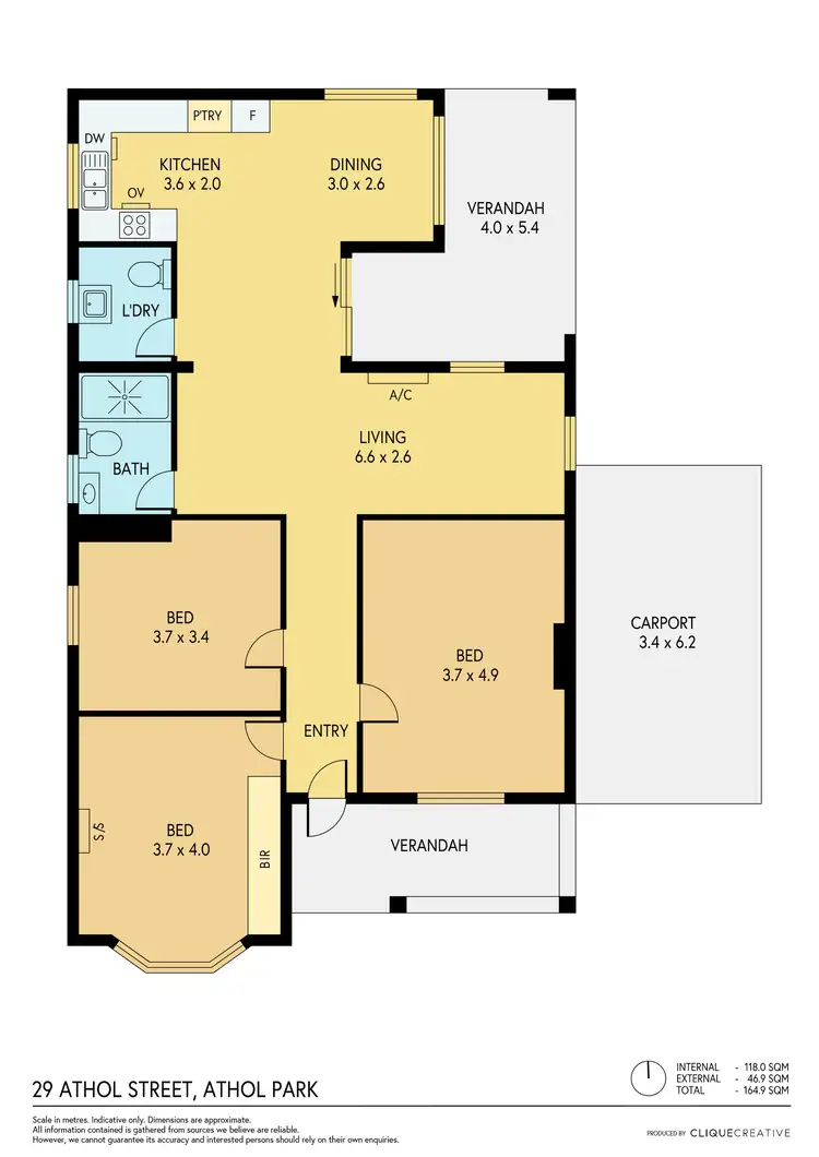 Floorplan of Homely house listing, 29 Athol Street, Athol Park SA 5012